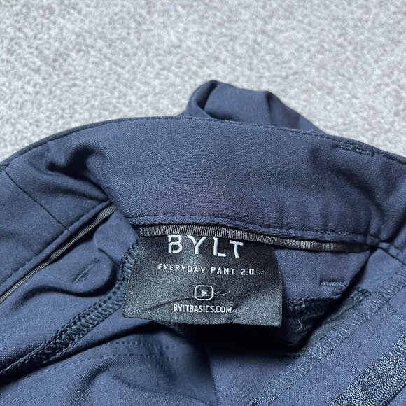 BYLT Everyday Pant 2.0 Pant Navy Blue Premium Basics Comfort Men's Small - Picture 6 of 6